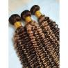 Buy cheap Kinky Curl Hair Bundles P4/27 Ombre Human Hair Extensions Hair Weft from wholesalers