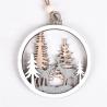 Buy cheap Factory Supply Christmas Tree Hanging Ornaments Christmas Decoration Ornament With Snowflake Christmas tree ornament from wholesalers