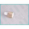 Buy cheap 13/415 Shiny Gold Aluminum White Dropper For Glass Dropper Bottles from wholesalers