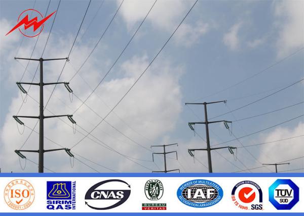 Buy cheap Electrical Transmission Line Steel Tubular Pole For Power Line Project from wholesalers