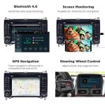 Android 11 Carplay Mercedes Benz Car Stereo DVD Player For B-Class W245 A-Class