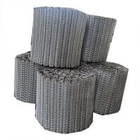 Buy cheap Round Flat Wire Stainless Steel Wire Mesh Conveyor Belt For Oven product