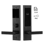 RFID Card Hotel Smart Locks Noise Proof Zinc Alloy Mortise Swipe Card Unlock