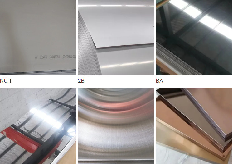 2000mm 8K Stainless Steel Sheet Plate 310s 202 321 316 410 430 316l 201 Cold Rolled