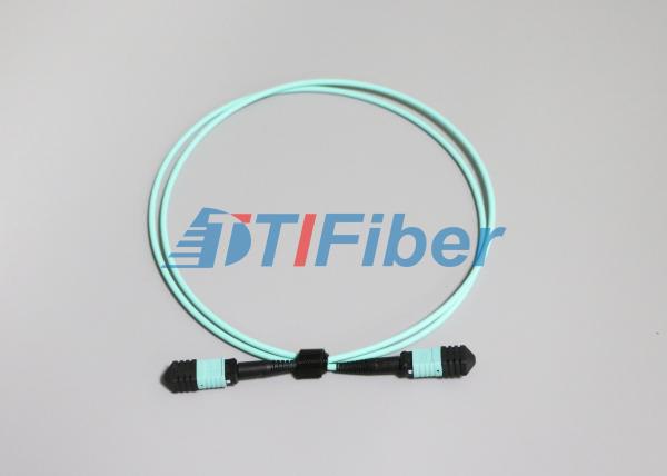 Buy cheap MPO / MTP Female Fiber Optic Patch Cord for 8 Core Ribbon Fiber Optic Cable from wholesalers