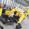 Buy cheap 0.8 Tonne Mini Digger With Auger SGS Diesel Engine Excavator from wholesalers