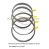 Buy cheap High Carbon SK4 Bandsaw Blades for Wood Working (Black Hardened) Size:1638mmx12.7x24T from wholesalers