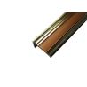 Buy cheap Modern Outdoor No Slip Stair Nosing Screws Firlmly Fixed PVC Rubber Inserted from wholesalers