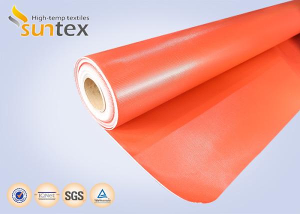High Temperature Resistance Silicone Coated Fiberglass Fabric for flame