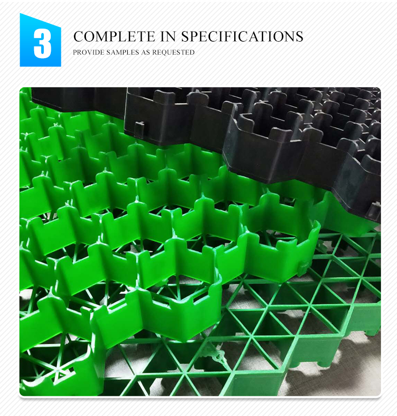 400*420mm*66mm HDPE Grass Paver Grid for Noble Living Community and Gravel Stabilizer