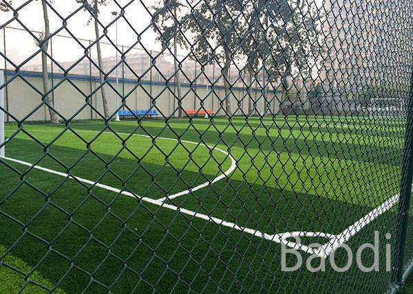 Buy cheap Carbon Steel Green Pvc Coated Chain Link Fence Anti Alkali For Sports Field from wholesalers