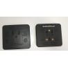 Buy cheap High Light UV Spray Injection Molded Parts Plastic Case For Flat Car Navigator from wholesalers
