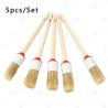 Buy cheap 5pcs Natural Boar Hair 110g Car Detailing Brush For Car Interior Gap from wholesalers