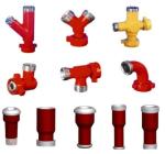 High Pressure Integral Wellhead Fittings XY Wye / Elbow / Tee U Temperature