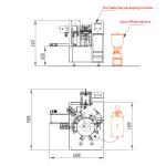 Leadworld Automatic Rotary Bag Packaging line Multifunctional Pre-made Bag