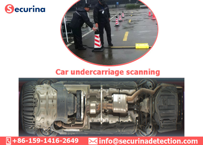 100W Auxiliary Light Under Vehicle Surveillance Systems UVSS To Detect Chemical Hazards