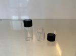 2ml Round Shape Glass Essential Oil Bottle Custom Printing With Cap