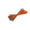 Buy cheap SS304 Black Coated Stainless Steel Cable Tie 7.87 Inch 0.4mm Thickness from wholesalers