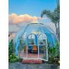 Buy cheap Aluminum Glamping Dome Tents Diameter 5m Waterproof Dome Tents from wholesalers