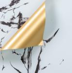 Best-selling gilded marble patterned flower bouquets, packaging paper, flower