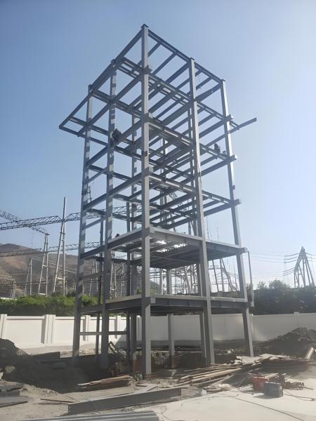 Buy cheap Telecommunication Custom Steel Building Structural Steel Tower 10m-100m Height from wholesalers