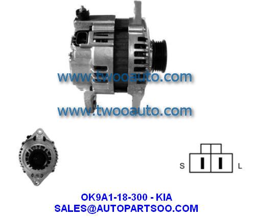 Buy cheap OK9A118300 OK9A1-18-300 - KIA Alternator 12V 80A Alternadores from wholesalers