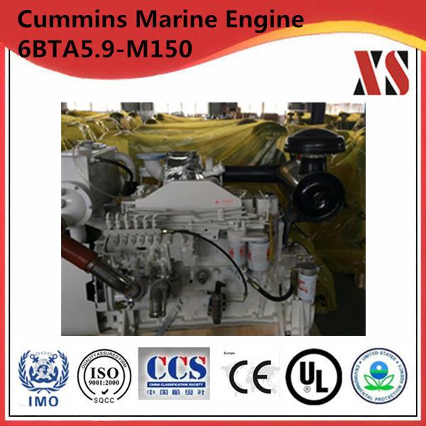 Buy cheap 4 Stroke Water Cooled Cummins Marine Diesel Engine 6BTA5.9-M150 Engine from wholesalers