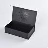 Buy cheap Black Magnetic Suction Packaging Gift Box For Cosmetics Necklace Jewelry Packaging from wholesalers