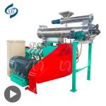 High Efficiency Feed Extruder Machine , Fish Food Extruder For Fish Farming