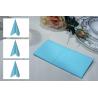 Buy cheap Romantic Blue 40x40 Napkin , Premium 50-70gsm Paper Cocktail Napkins from wholesalers