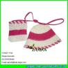 Buy cheap LUDA hand crochetting cute straw beach hats and bags for girls from wholesalers