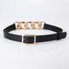 Buy cheap Waistband Adjustable Pu Leather Belts Chain 100cm Famale Ladies from wholesalers