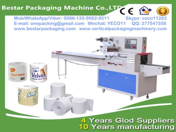 Buy cheap Bestar toilet paper roll packing machine, toilet paper roll packaging machine, toilet paper roll wrapping machine from wholesalers