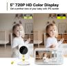 Buy cheap 2 Way Talk Wireless Baby Monitor 2.4GHz ISM Band Support TV Display from wholesalers