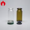 Buy cheap 10ml Transparent or Amber Medicinal Used Borosilicate Glass Tube Vial from wholesalers