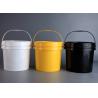 Buy cheap 2.2 Lbs Five Gallon Plastic Buckets 20Liter Capacity Heavy Duty Construction from wholesalers