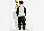 Lightweight Funky Kids Boys Clothes For 10 Year Olds Zip Up Jacket White And