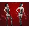 Buy cheap Netting hollow strap striped coveralls socks sexy lingerie for personality women from wholesalers