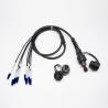 Buy cheap PE, LSZH Waterproof Duplex IP67 ODVA -LC Fiber Optic Patch Cable from wholesalers