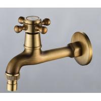 Buy cheap Antique Brass Bibcock 4 6 Point CE Outdoor Water Tap And Sprayer product