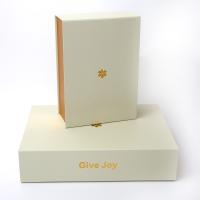 Buy cheap PDF Foldable Magnetic Gift Box Gold Foil Logo Garment Shoes Packaging product