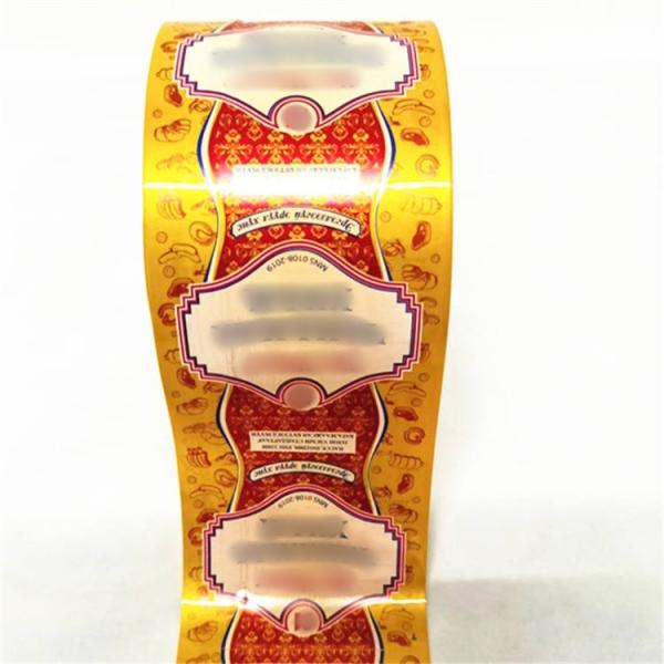 Buy cheap Caliper 19mm Caliber 220mm Printed Artificial Sausage Casings Plastic Food Packing Film Nylon PA / PVDC from wholesalers