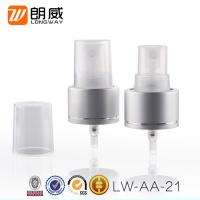 Buy cheap Cosmetic Usage Fine Mist Sprayer , Aluminum 24/410 Fine Mist Paint Sprayer product