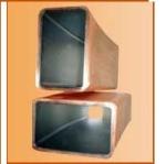 Round Blank Copper Mould Tube For CCM , Single Tapered Copper Mould Plate