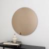 Buy cheap 3-6mm Thickness Magnifying Silver Glass Mirror for Bathroom Dressing Elegant Design from wholesalers