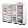 Buy cheap 2000L SUS304 Glass Door Beverage Fridge , Removable Commercial Beverage Cooler from wholesalers