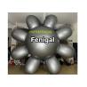 Buy cheap Silver Inflatable Flowers For Art Exhibitions Fashion Events Brand Creative Displays from wholesalers