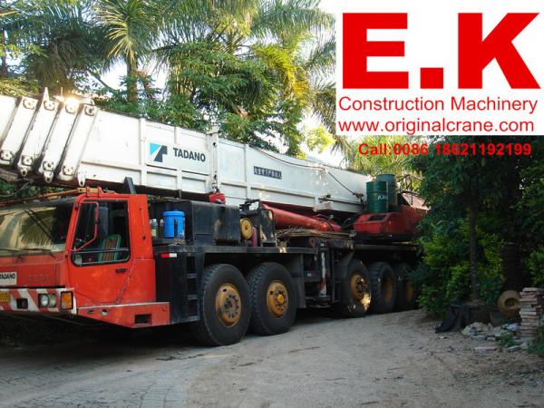 Buy cheap Hydraulic Used Tadano Mobile Crane boom truck crane Japanse Tadano crane 150ton (TG1500E) from wholesalers