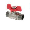 Buy cheap PN25 1 inch brass ball valve Male Male Thread from wholesalers