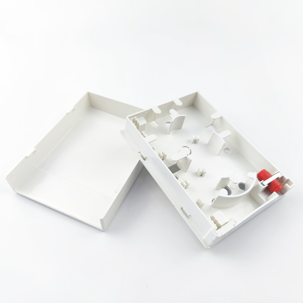 5 2 Cores FC UPC Plastic Fiber Optic Faceplate Socket Panel for Wired LAN Networks